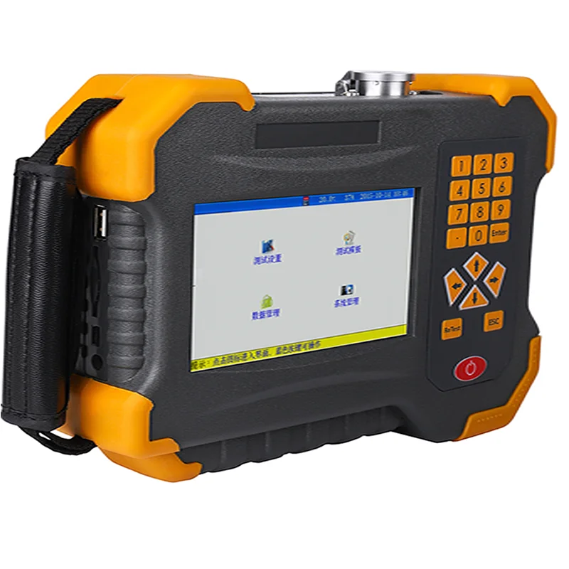 

Handheld battery resistance and conductivity tester with background data analytics software