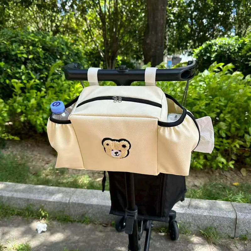 New Baby Stroller Bag Multifunctional Baby Stroller Hanging Bag Lightweight Out-and-out Baby Stroller Supplies Storage Bag