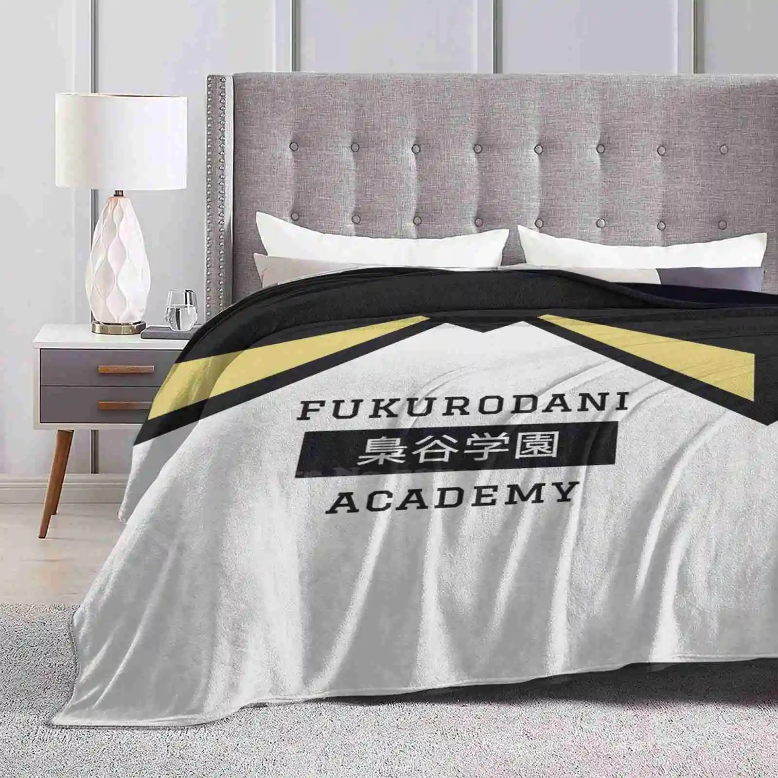 Fukurodani Academy Top Quality Comfortable Bed Sofa Soft Blanket Academy Fukurodani Fcademy Haikyuu Fukurodani Akashi Haikyuu