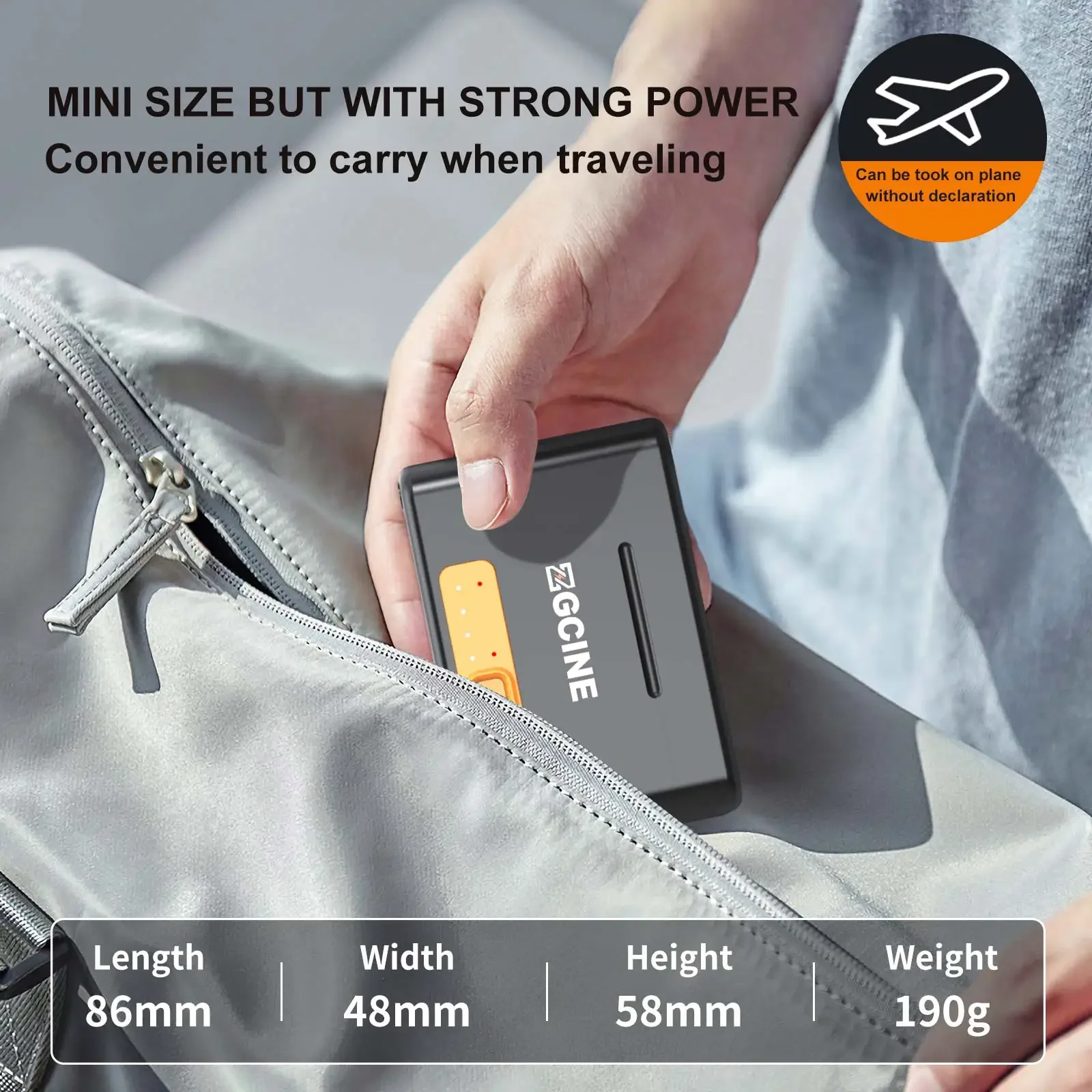 ZGCINE PS-BX1 بطارية الكاميرا شحن سريع 5200 مللي أمبير شاحن بطارية مزدوج لاسلكي مع منفذ Type-C لبطارية Sony NP-BX1