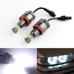 2x CANbus H8 LED 120W Error Free Angel Eyes Marker Light Headlight Lamp for 09-12 BMW 7-series F01/F02 740i,740Li,750i,750Li,760