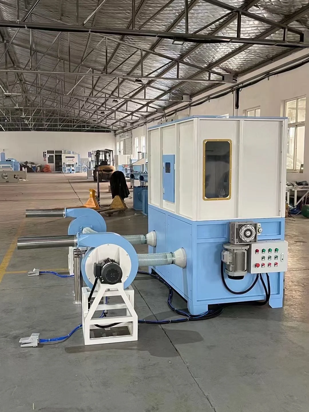 Polyester/PP Cotton/ Fiber Ball/cotton Cushion Fiber Making Stuffing Pillow Filling Machine