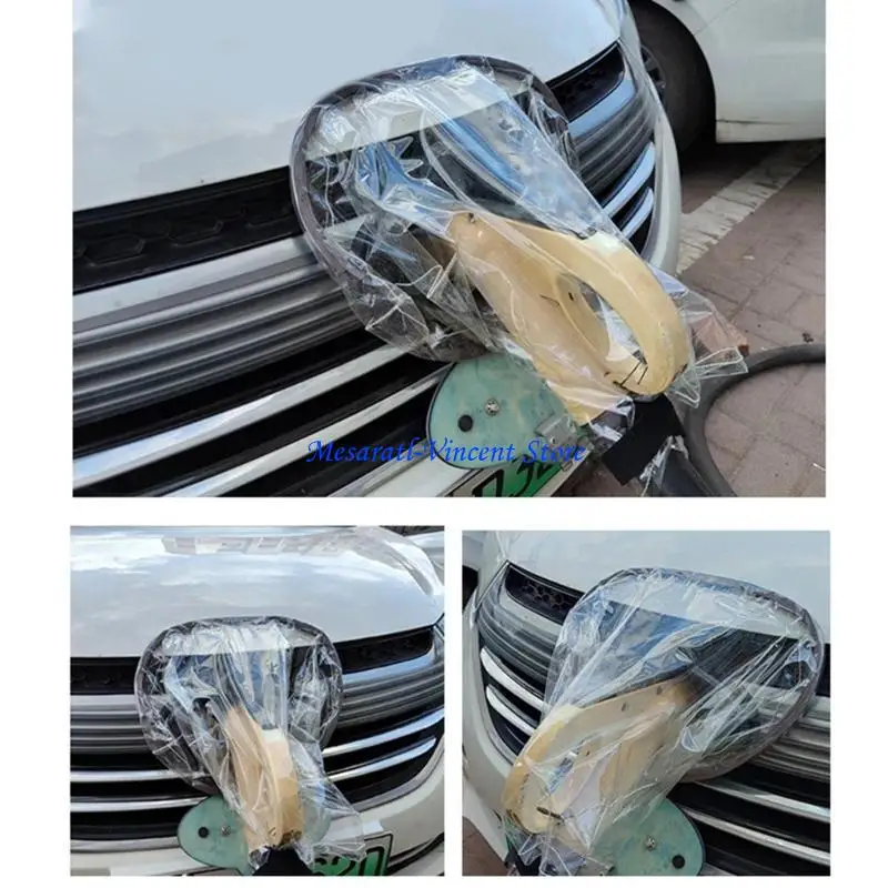 A70F Car Port Rain Guard Silver Coated Fabric Cover for Enhances Protections