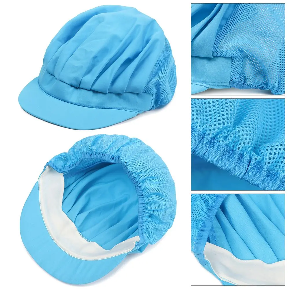 Work Hat Chef Hat Cooking Hygienic Cap Baking Smoke-proof Dust Breathable Mesh Hotel Cook Cap Restaurants Accessories