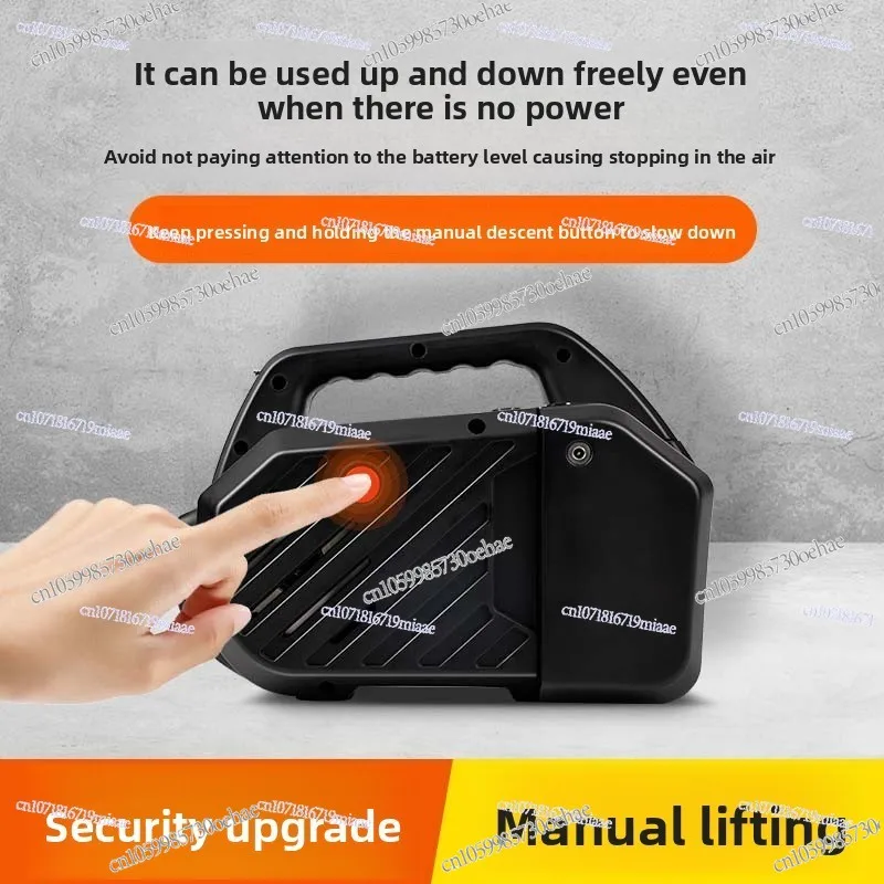

Rechargeable Rope Climbing Machine Electric Air Conditioner External Machine Hoisting Artifact Aerial Work Automatic Crane Artif