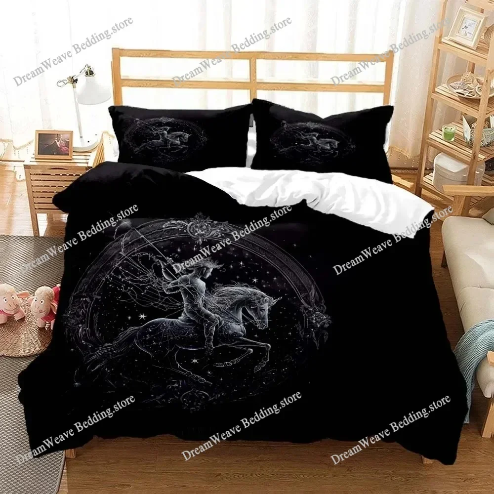 Personalized Constellation Bedding Set Duvet Cover 3d Bedding Fashion Design Decoration King Duvet Cover Set Double Bed Set