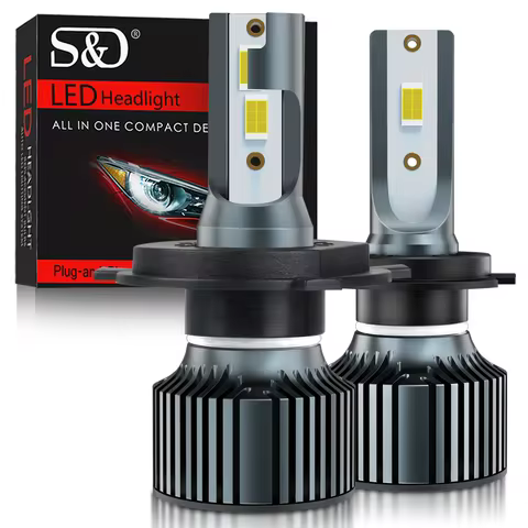 30000LM H4 H7 Led 3570 CSP H1 H8 H11 H16 9005 HB3 9006 HB4 Car Headlight Bulb Canbus Auto Turbo Lamp 12V 24V 6000K White