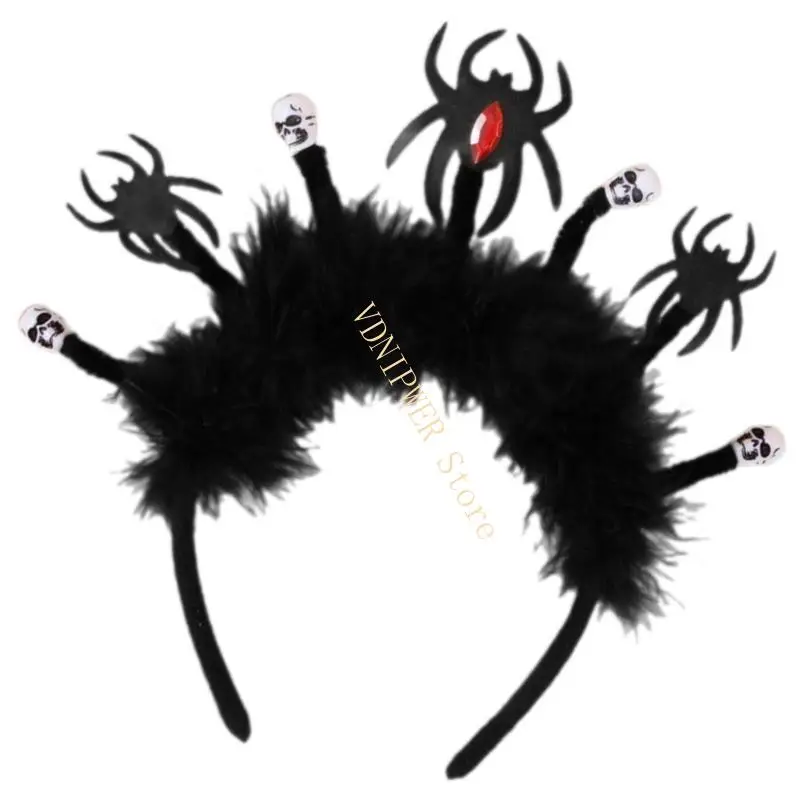 Halloween Costume Bandband Band Tairs Stage Headwear Halloween Party Props Spits Bandband Accessoires D08E