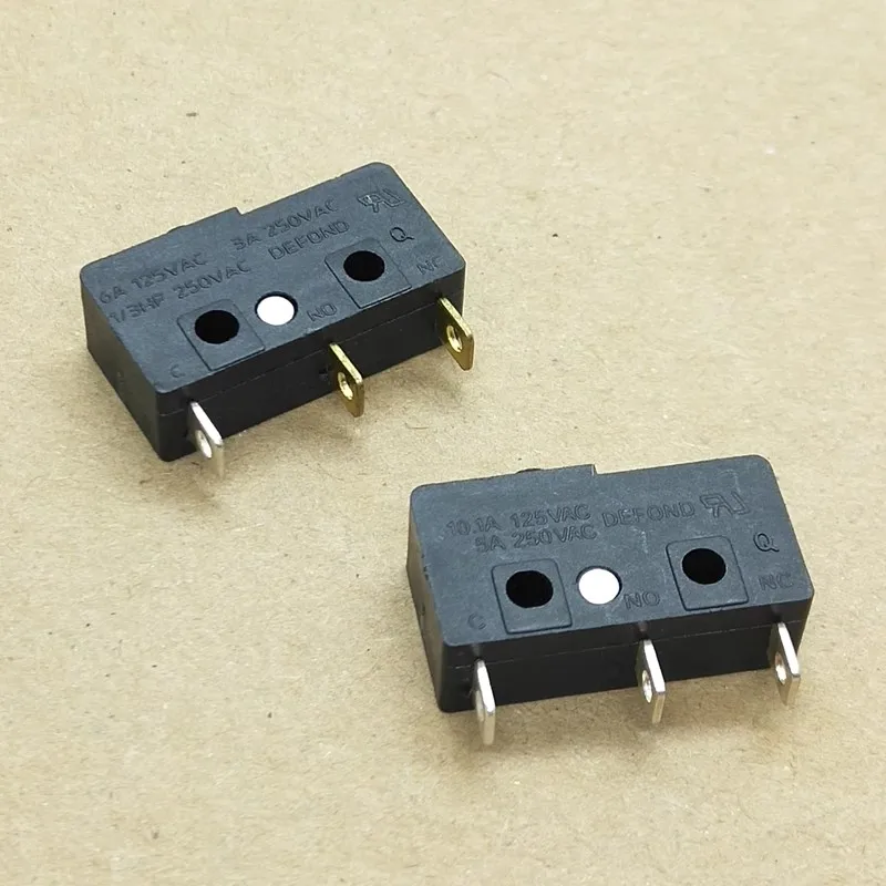5PCS/LOT Medium microswitch DMB-1206 tripin 250V 3A/5A contact switch