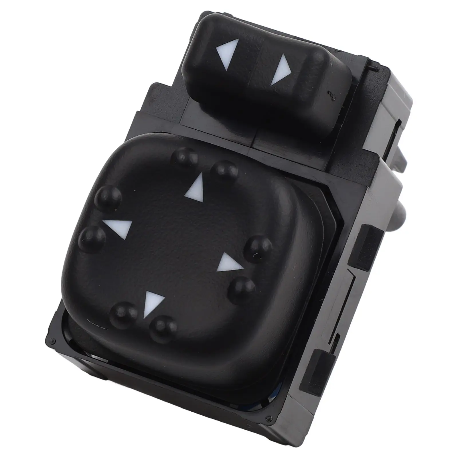 

Rearview Mirror Control Black Power Mirror Switch High Reliability Perfect Car Match Black Plastic Material Brand New Condition