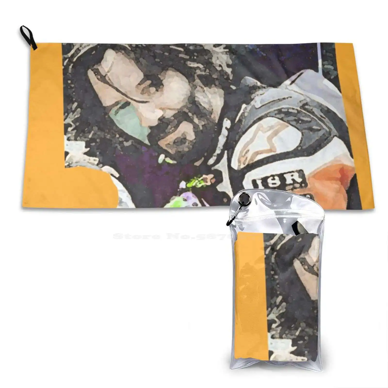 Keanu Reeves-Racing Game ( By Acci ) Superfine Fiber Bathroom Towels Washcloth Keanu Reeves Black White Motorbike Motorcycle