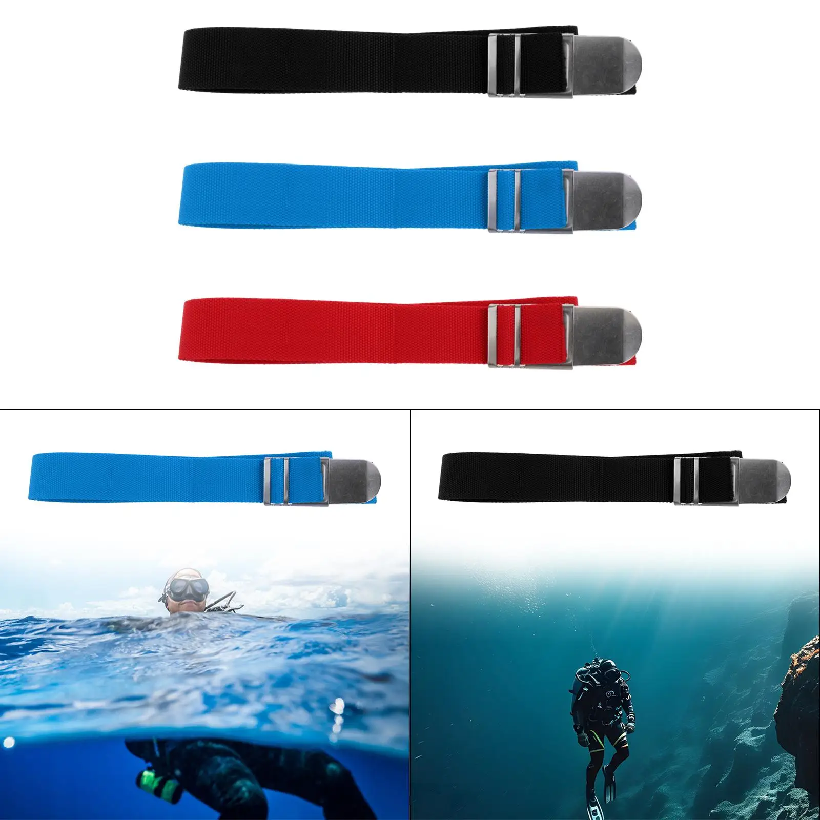 

Грузовой пояс для подводного плавания 150 см, прочный быстросъемный портативный пояс для подводного плавания для водных видов спорта, подводного фридайвинга