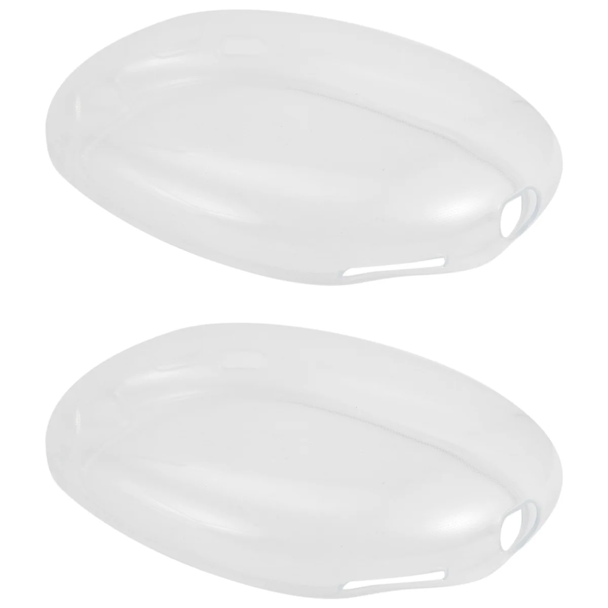 A57G-Para Airpods Max CASES Fones de ouvido Acessórios Transparente TPU Capa protetora à prova d'água