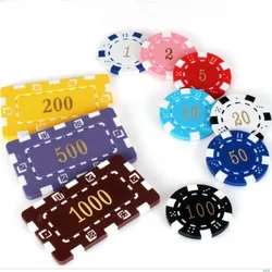 Poker Chips Iron/ABS Classic Entertaiment Coins Texas Poker Wholesale