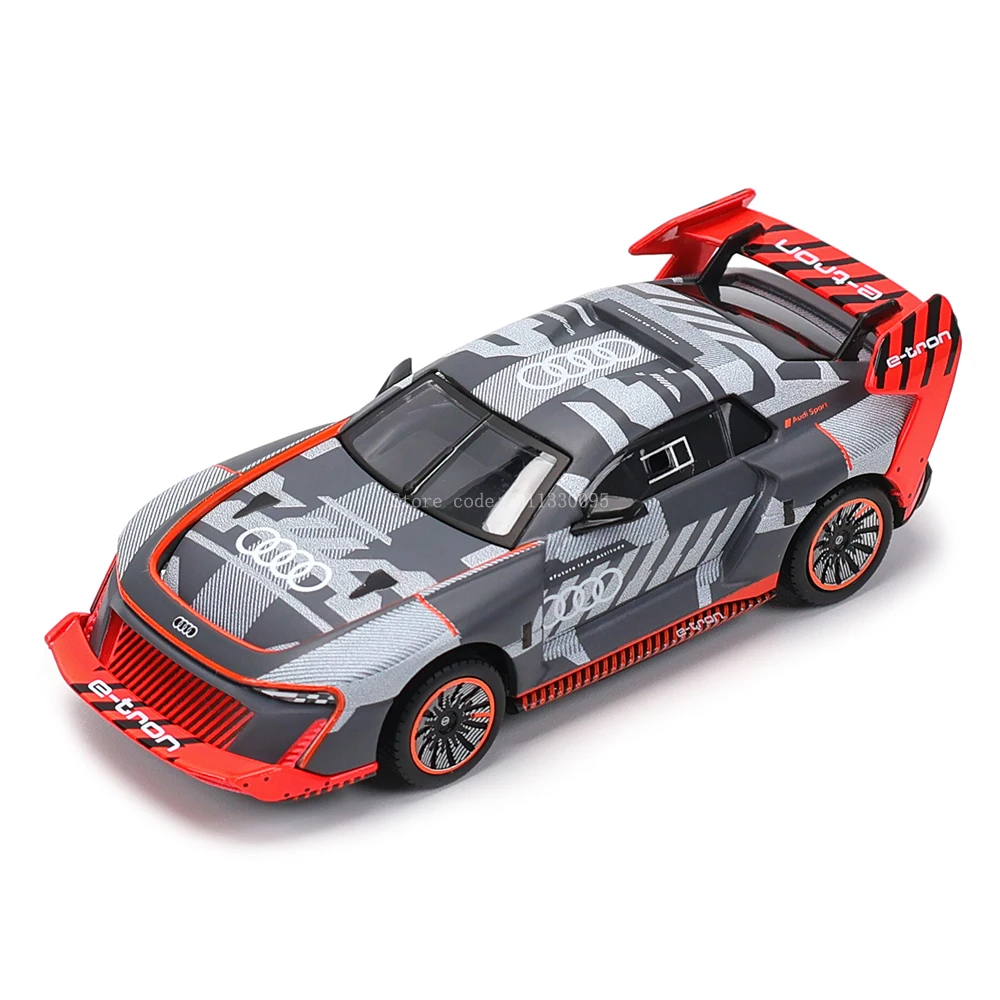 Bburago 1:43 Audi S1 2020 Corvette C8R Romeo GTAm Alloy Luxury Vehicle Diecast Pull Back Cars Model Toy Collection Gift