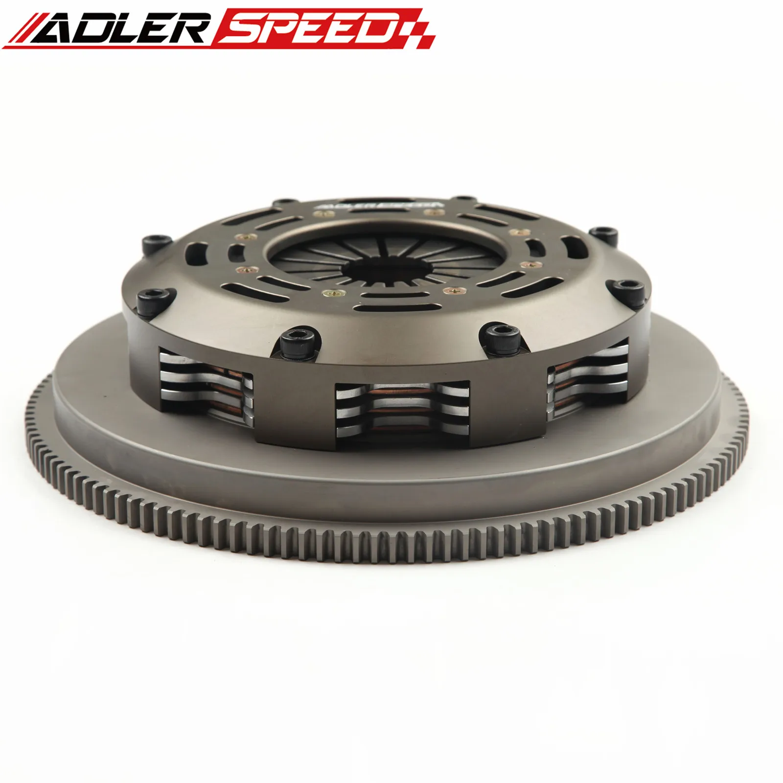 ADLERSPEED Clutch Triple Disc Kit & Flywheel For 2002-2006 Mini Cabrio / Cooper S R52 R53 6-Speed