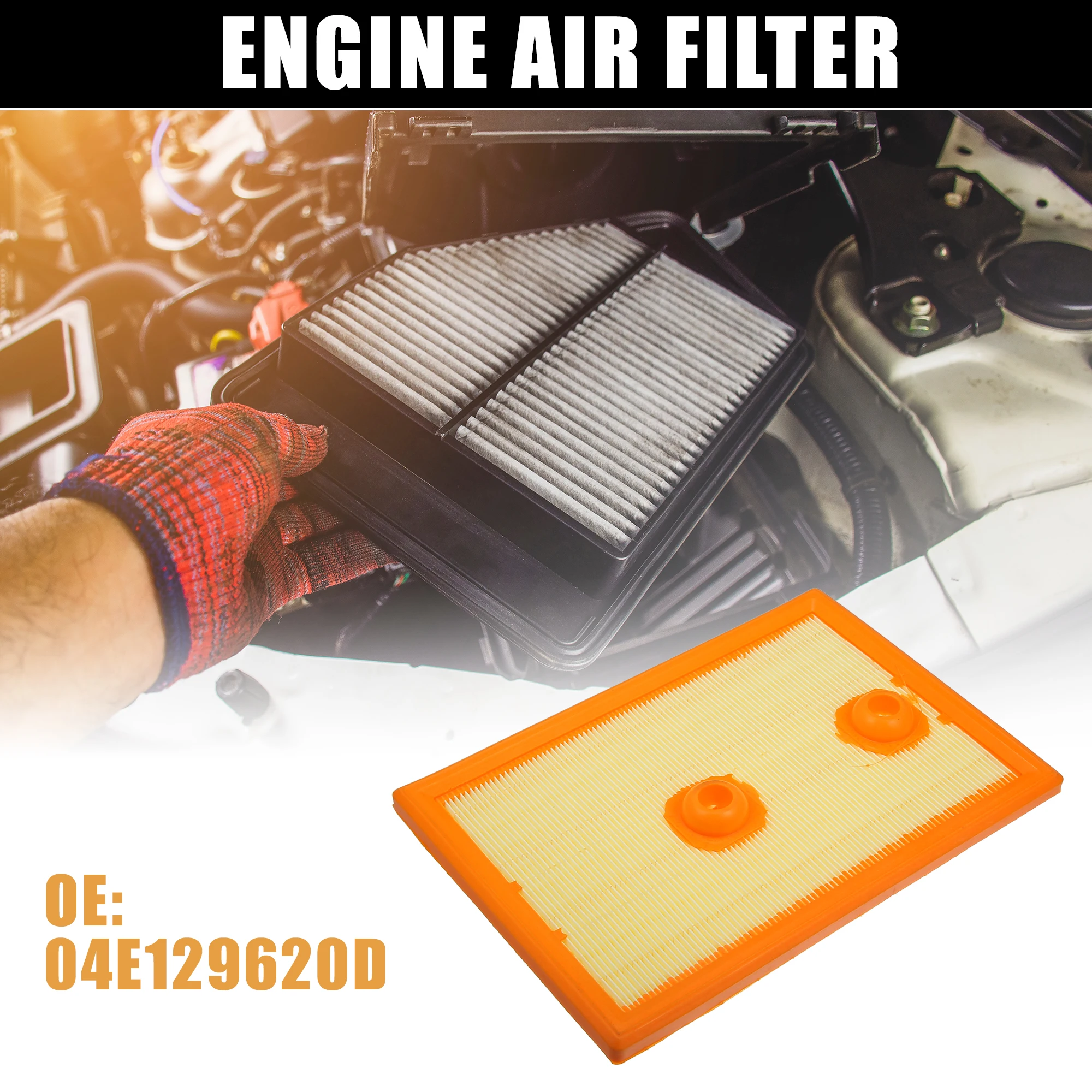 Запчасти для воздухозаборника автомобильного двигателя X Autohaux 04E129620D для Audi A3 Sportback 2016-2018 автомобильные Сменные аксессуары