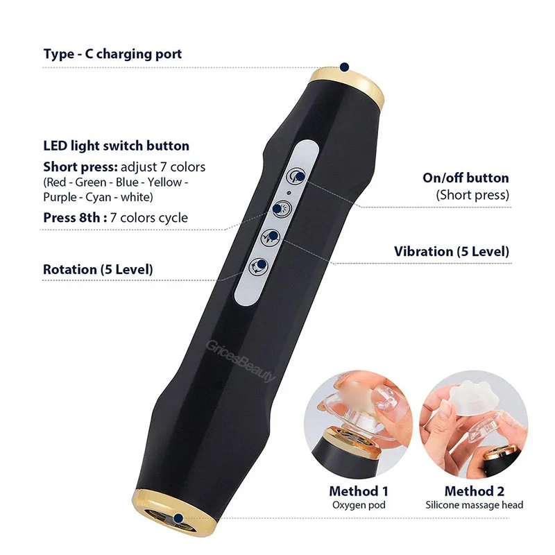 

Portable Oxygen Bubble Pen CO2 Oxygen Handheld Facial CO2 Gel Facial Skin Care Device Facial SPA Oxygen Bubble Facial Machine