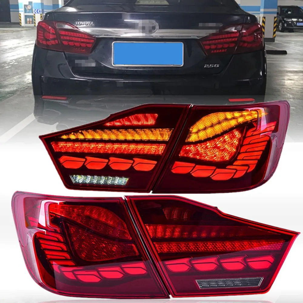 

Car Accessories Led Rear Lights For Toyota Camry Tail Lights 2012 2013 2014 Led Brake Reverse Taillights Assembly Plug And Play