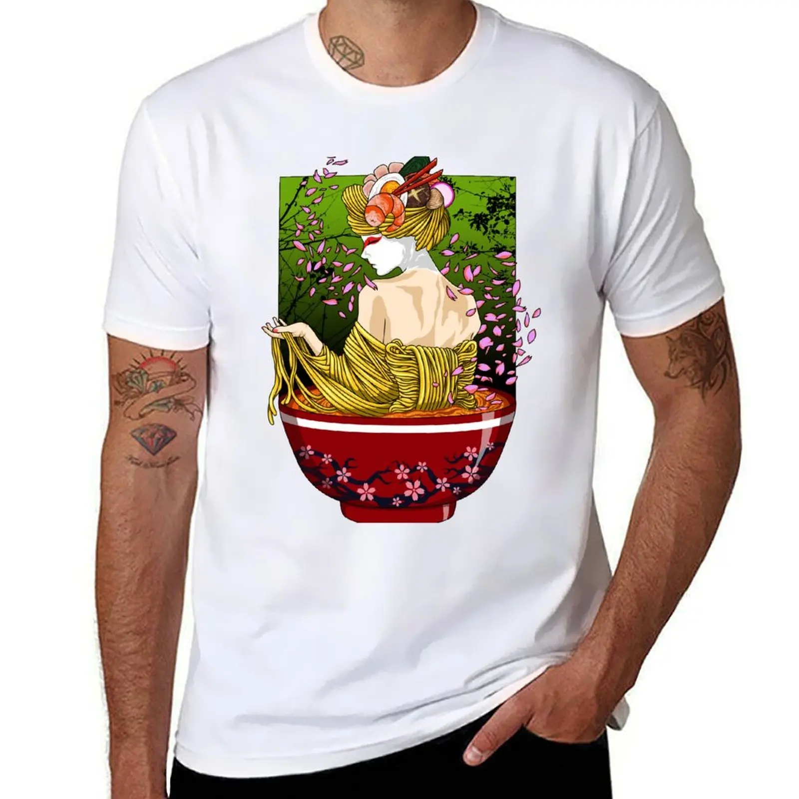 

Geisha Ramen T-Shirt t shirt man designer t shirt man luxury T-Shirt