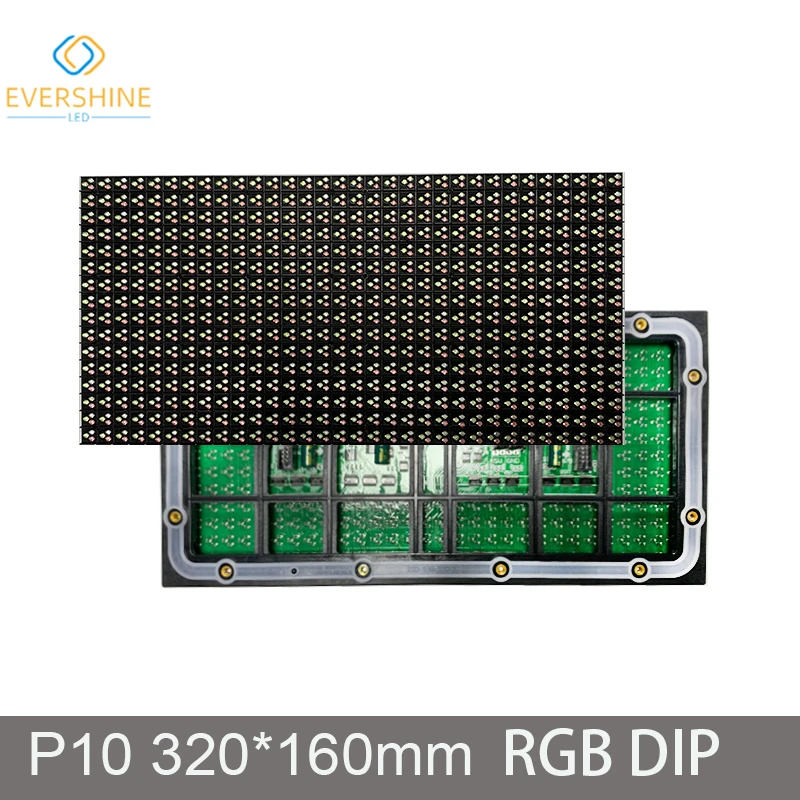 

6pcs Traffic LED Light Outdoor Waterproof IP65 P10 DIP High Brightness RGB 32x16Pixel Display Screen AliExpress Online Shop