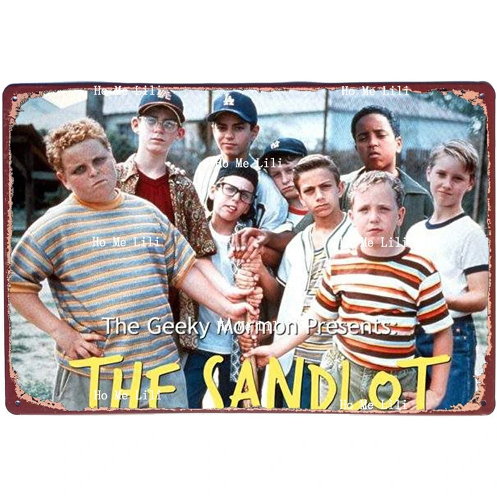 The Sandlot Titanic Thursday January 1st Sixteen Candles Poetic Justice Last Action Hero Movie Metal Tin Sign Wall Plaque