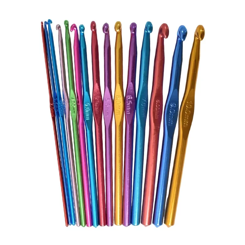 Mehrere Größen, zufällige Farben, Nadelstrickset, Häkelnadel-Set, Häkelnadeln zum Stricken, Häkelnadel-Set. – Detail 7