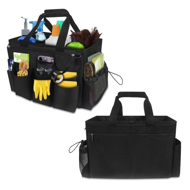 utilitaire nettoyage tout-en-un avec bandoulière réglable, organisateurs professionnels pour usage domestique M4YD