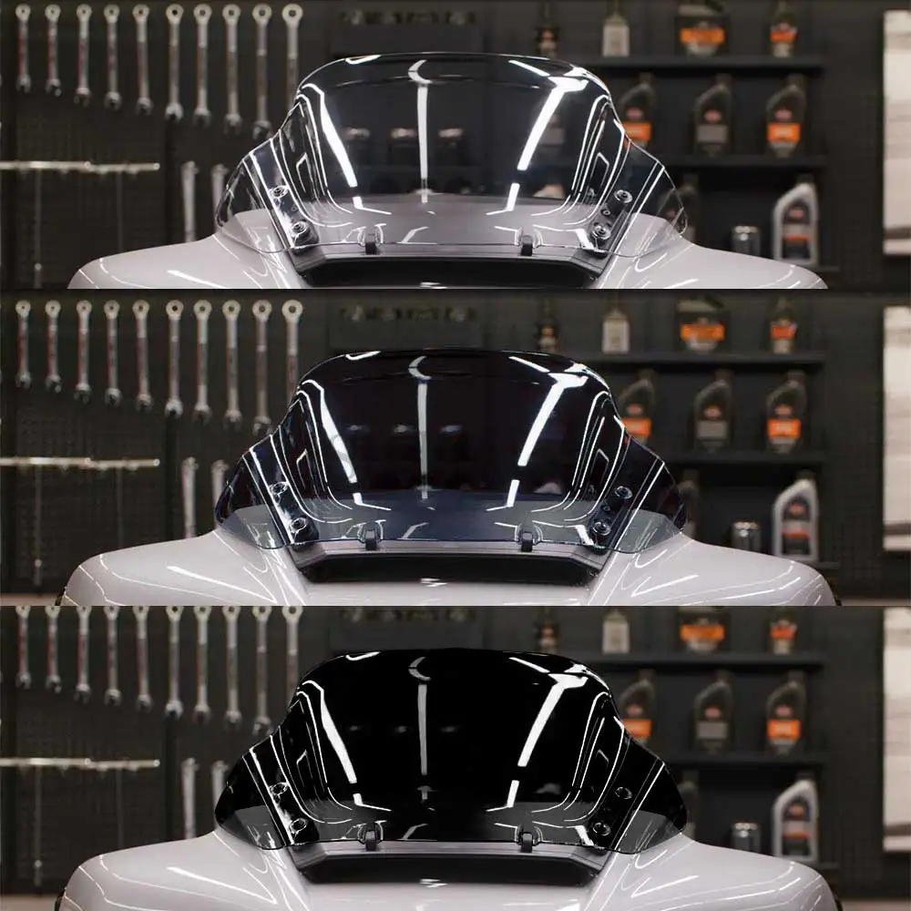 

Motorcycle Windscreen Wind Deflector Windshield for Harley-Davidson 23-later FLHXSE,24-later FLHX,25-later FLHXU,FLHX and FLHXSE