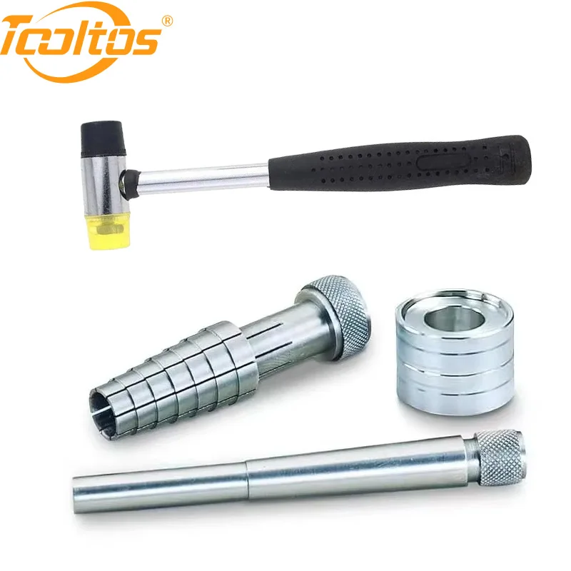 

TOOLTOS Ring Expander Tool Kit Jewelry Ring Stretcher with Mandrel and Nylon Hammer for Ring Resizing Repair