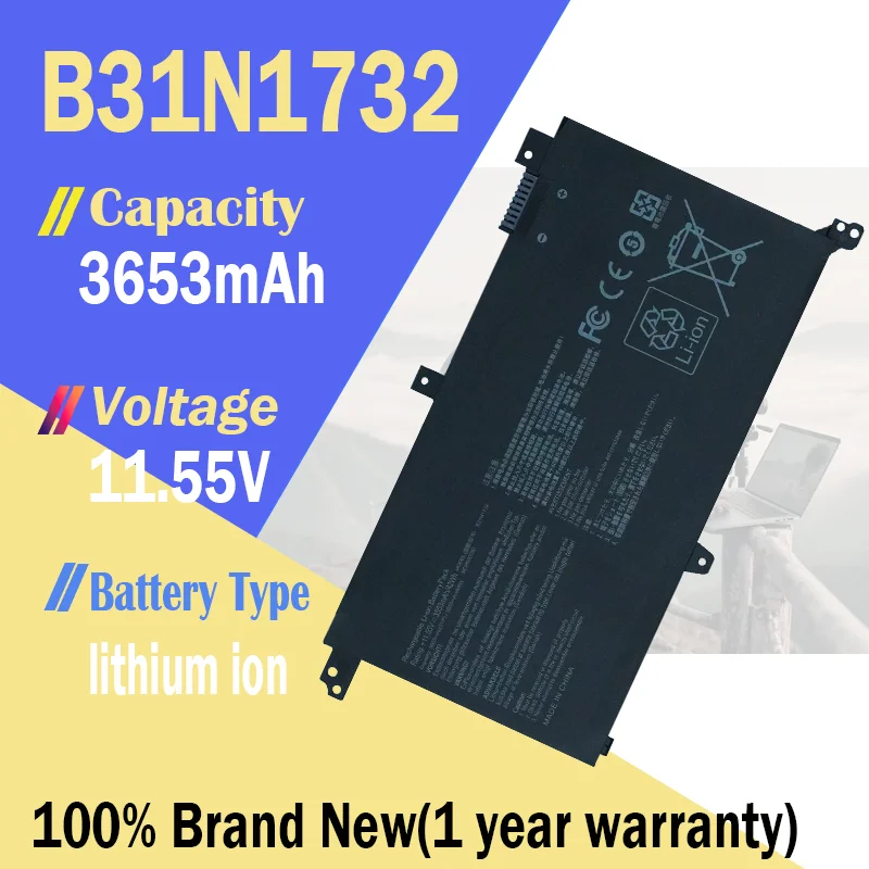 B31N1732 batería del ordenador portátil 42Wh para ASUS VivoBook S14 S430FA X430UF X430FN X571G F571G FX571G A571G K571G N571G RX571G S571G
