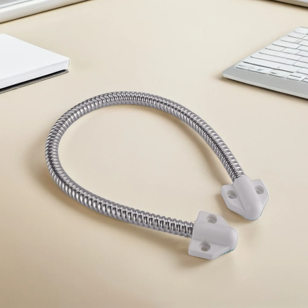 2Pcs Door Loop Wire Protector Stainless Steel Flexible Gooseneck Cable Sleeve for Access Control System Waterproof Dustproof