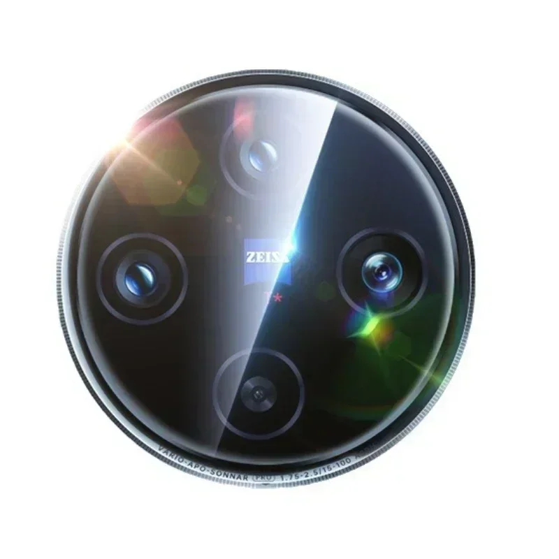 กระจกเทมเปอร์9H สำหรับ VIVO X100 Pro ป้องกันเลนส์กล้องถ่ายรูป X100Pro สำหรับ VIVO X100Pro อุปกรณ์ป้องกันหน้าจอกระจกเลนส์กระจก