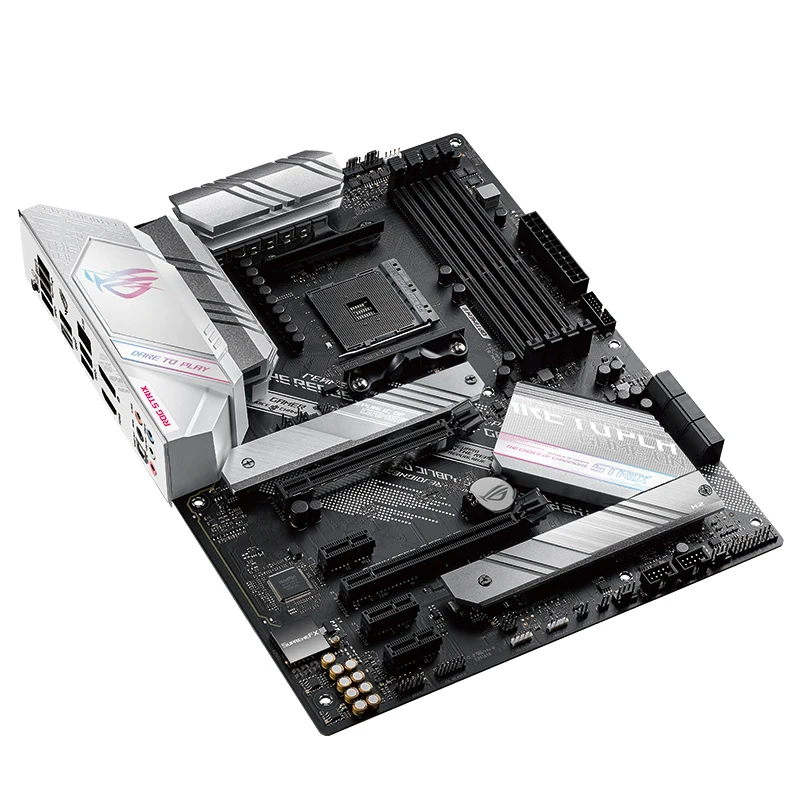 Asus Moederbord Rog Strix B550-A Gaming Ondersteuning Cpu3700x/5600x/5800x (Amd B550/Socket Am4)