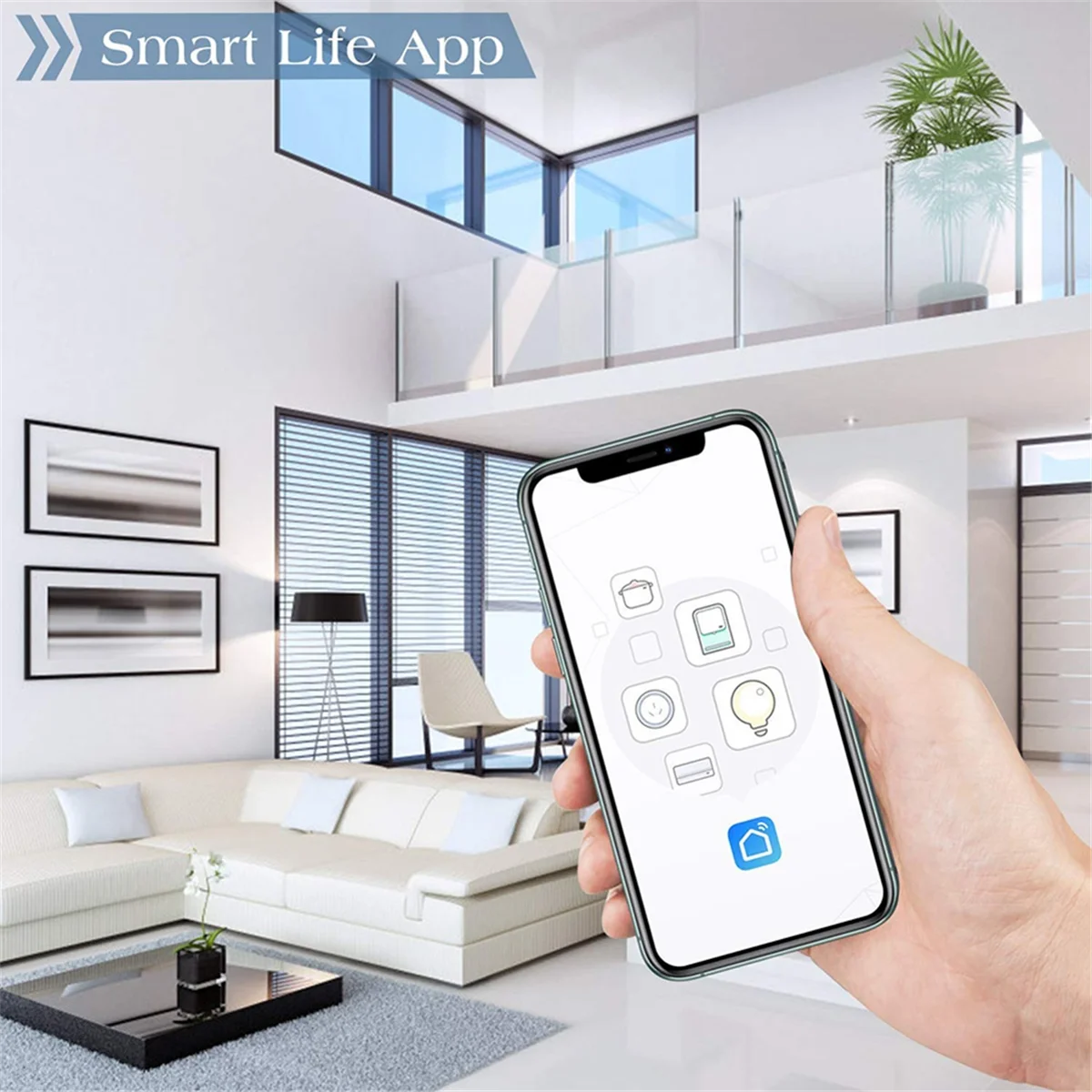 

2025+WIFI Tuya Home Security Siren Alarm Sound Strobe Flash Alert Wireless 433 Motion Sensor Door Detector Control (US)
