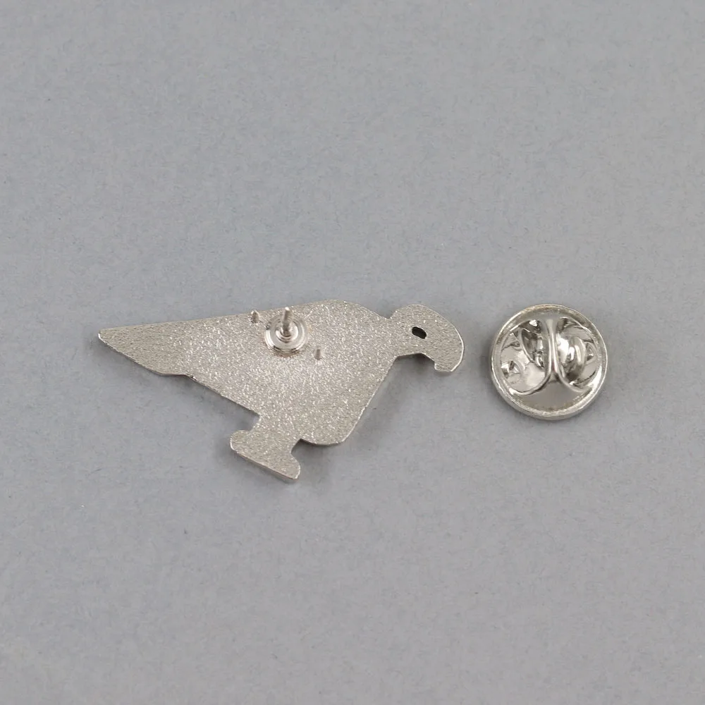 Minimalistische geometrische Wachtel-Brosche, modisches und kreatives Volkskunst-Vogel-Abzeichen, luxuriöses Emaille-Abzeichen, Anzug-Accessoire, Schmuckgeschenk – Detail 3