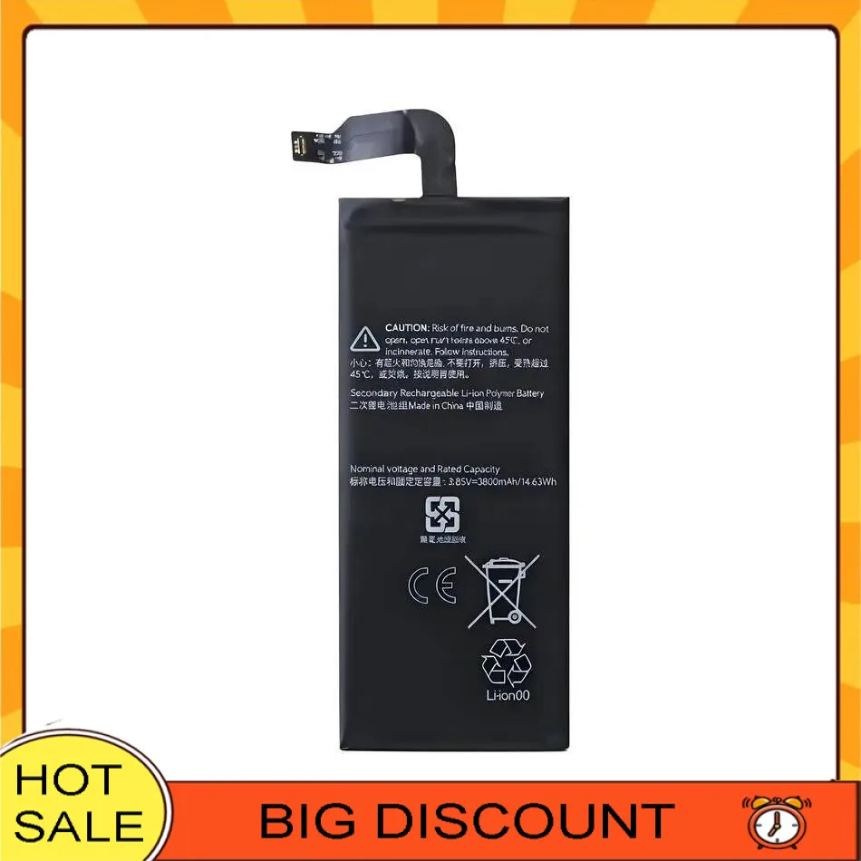 

For Htc Google Pixel 5XL 5X 3800Mah Stable G025A-B Mobile Phone Battery