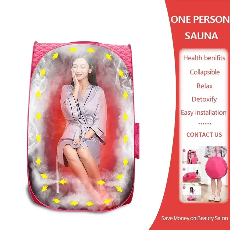 Detox Sauna Box For Lose Weight Release Pain Body Treatment Portable Sauna Steam Rooms Wet Sauna Tent