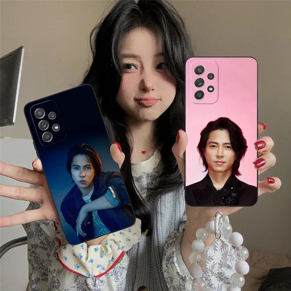 

Чехол для телефона Yamashita Tomohisa для Samsung Galaxy M55 54 42 35 34 33 32 23 22 15 14 13 12 F55 5G с цветным принтом, красивый чехол