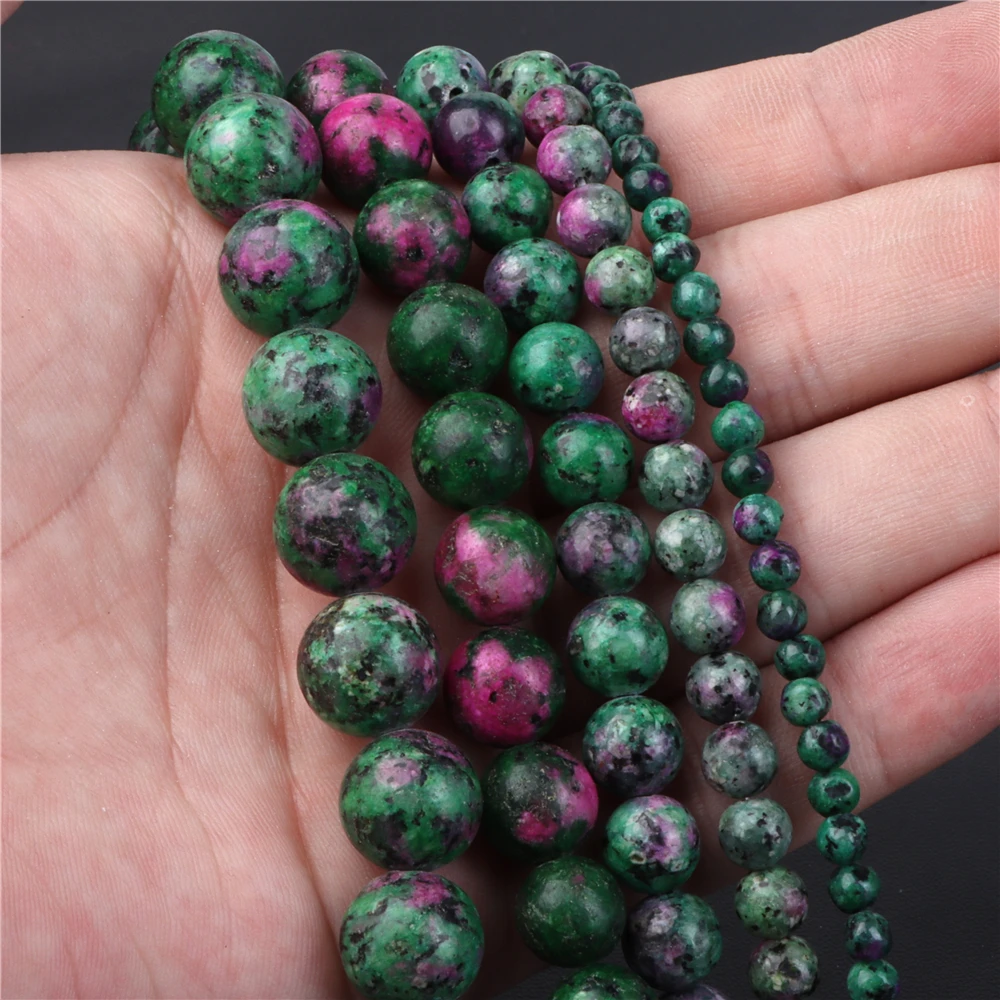 New Arrival Green Epidote Stone Bead Zoisite Jaspers Irregular Shape Loose Spacer Beads For Jewelry Making DIY Bracelet Necklace