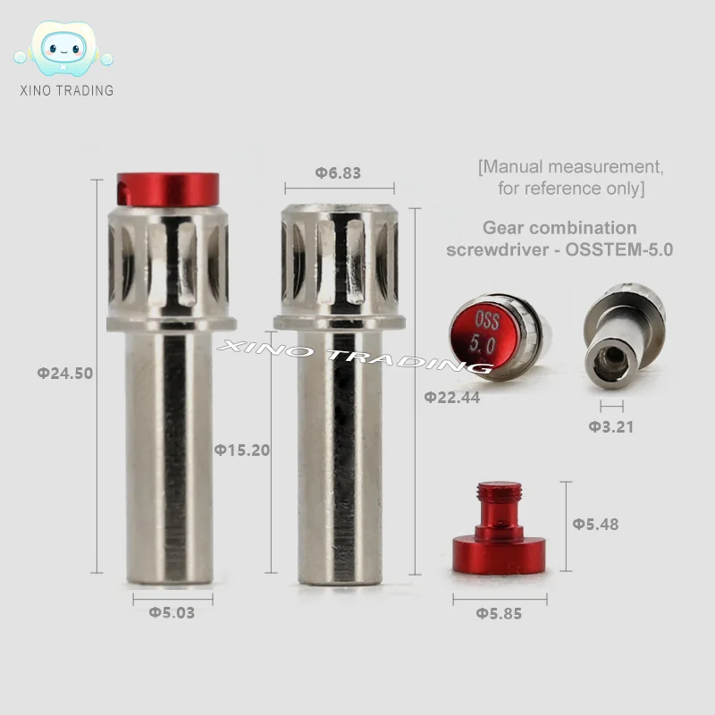 OSSTEM الأسنان زرع الأسنان مفك نوبل مجمع مستقيم اسئلة دعامة مجمع سائق المسمار مفتاح العزم محدد #6