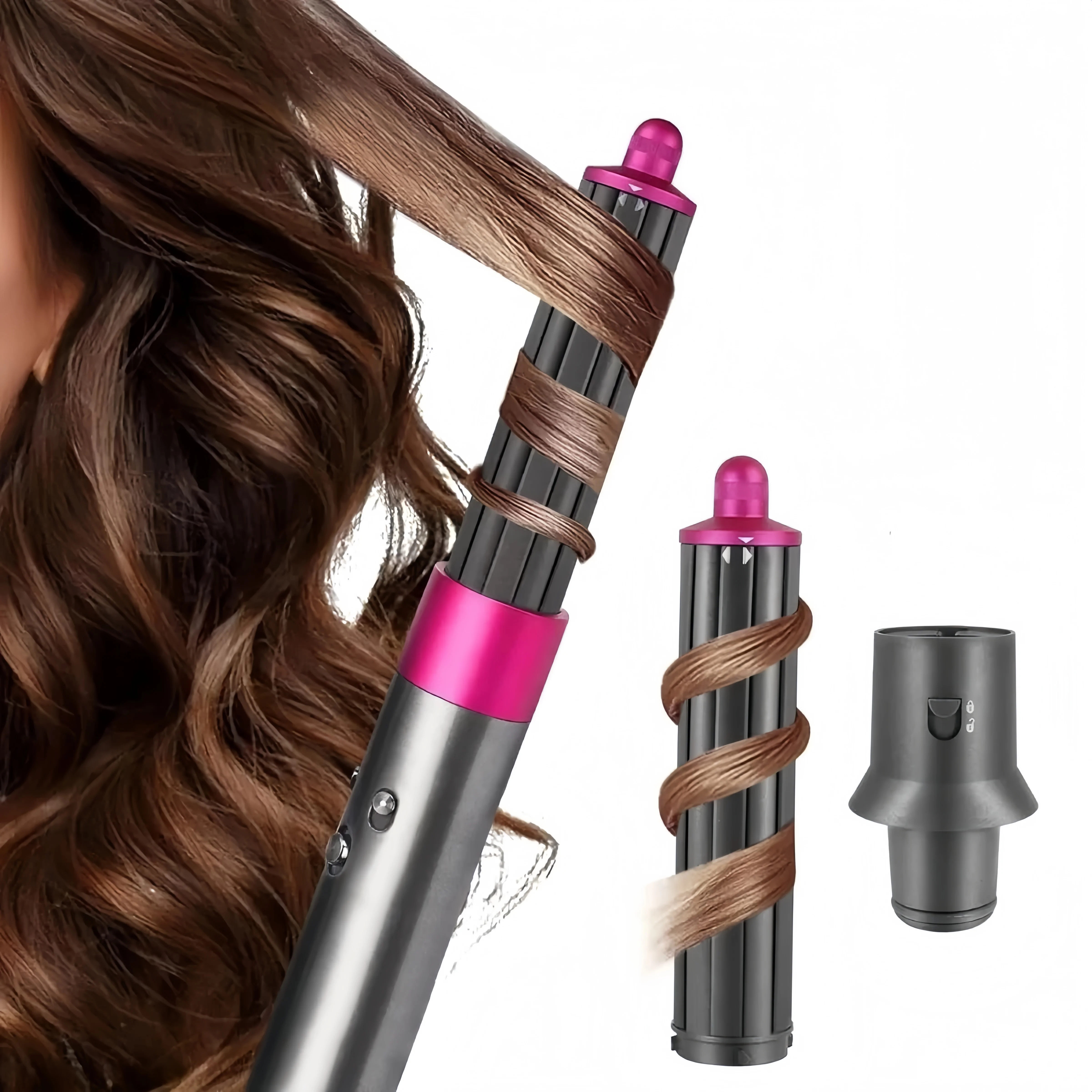 

Для Airwrap Styler 40 мм длинные бочки для завивки волос, аксессуары для самостоятельного завивки волос для Airwrap Styler HS01 HS05