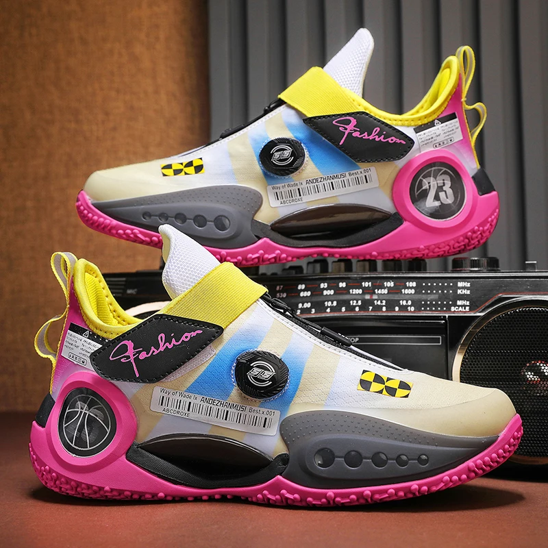 

2025 New Basketball Shoes For Men Women Anti Slip Outdoor Sneakers Couples Brand Designer Sport Trainers Basketball Shoe