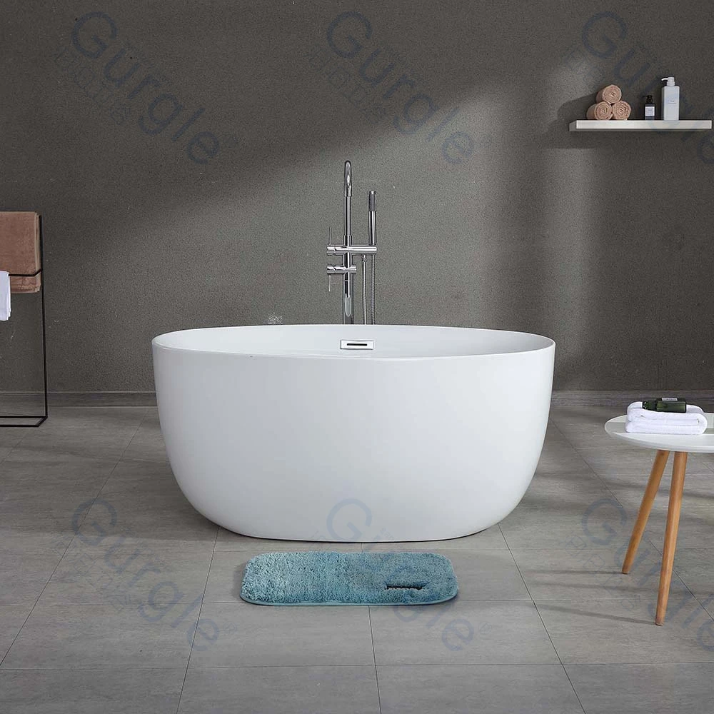 

1,3-метровая всплывающая сливная ванна для дома, отдельно стоящая ванна без перелива, современные акриловые ванные ванны для ванной комнаты