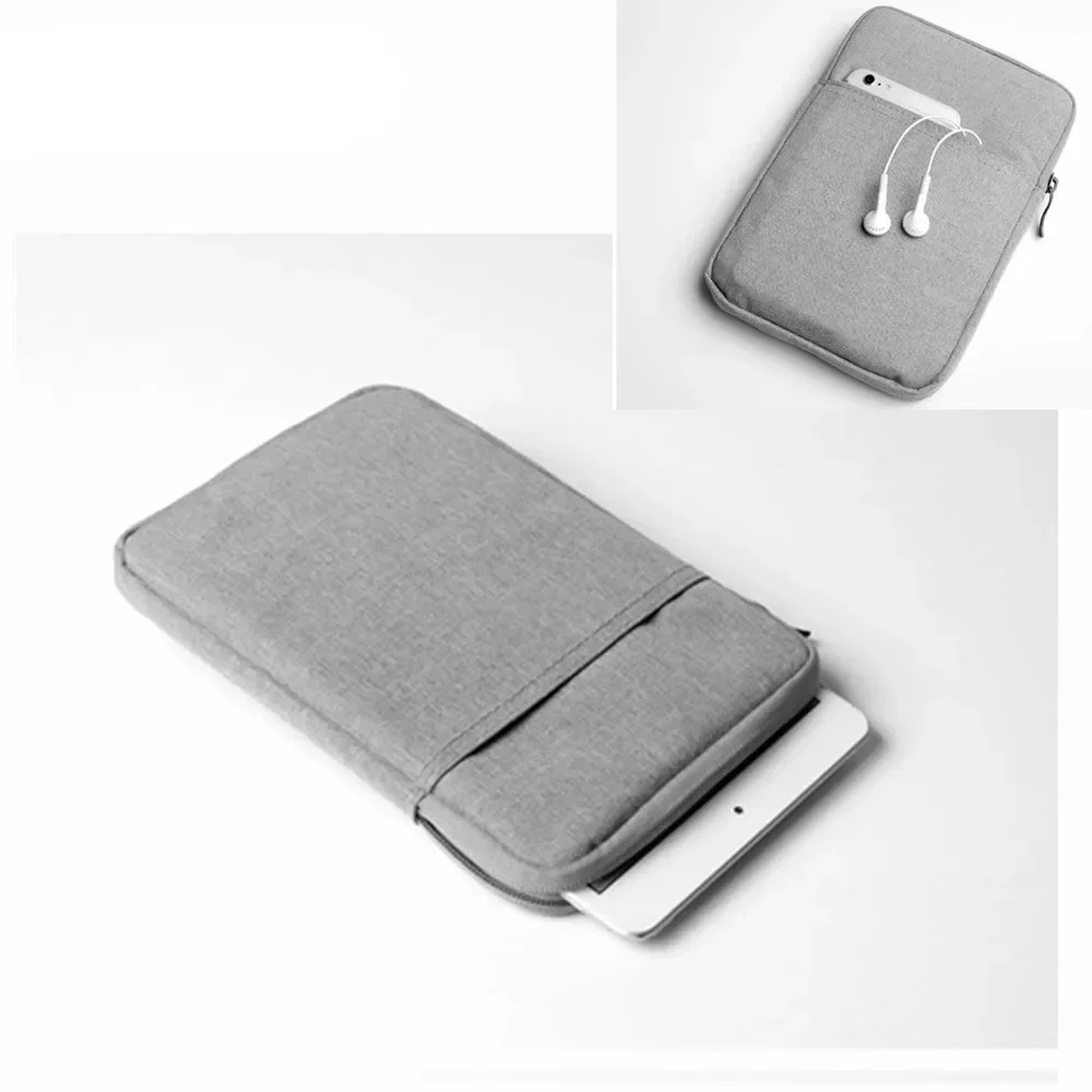 8 Inch Tablet Sleeve Pouch Case for Ipad Mini 7 3 4 5 6 7.9'' 8.3'' 1st 2nd 3rd 4th 5th 6th Gen Universal Protective Zipper Bag