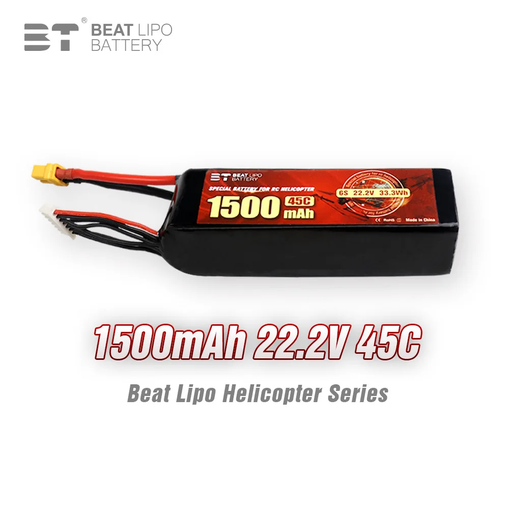 

Beite Battery 1500mAh/6S/22.2V/45C/Helicopter 360 X3 Special Battery