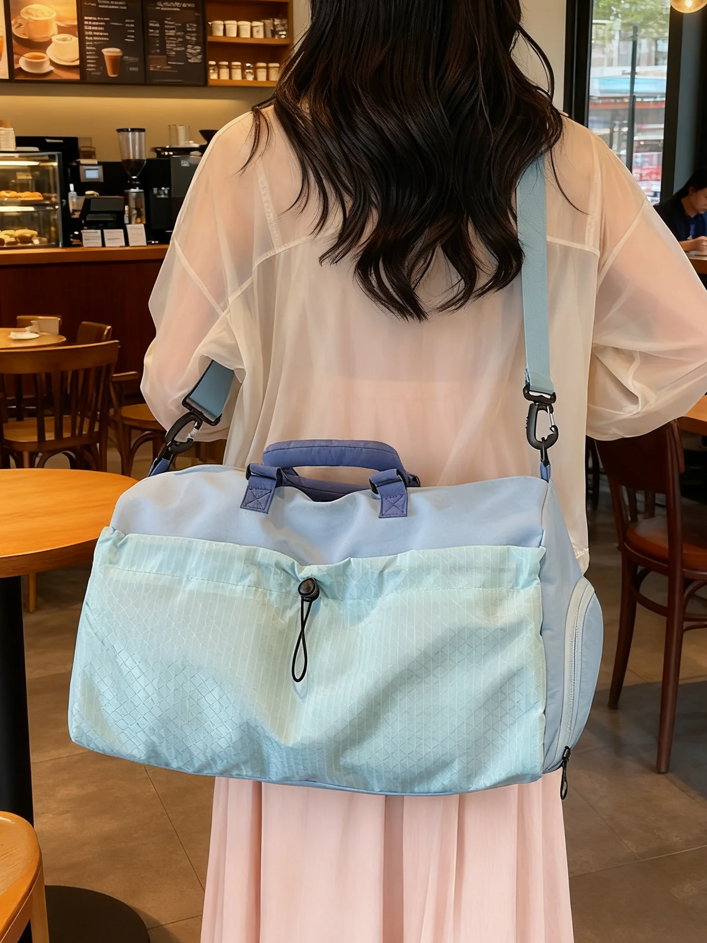 

Дорожная сумка большой вместимости, женская сумка для ручной клади, легкая сумка для йоги, сумка для хранения вещей для беременных женщин, бренд RVZ