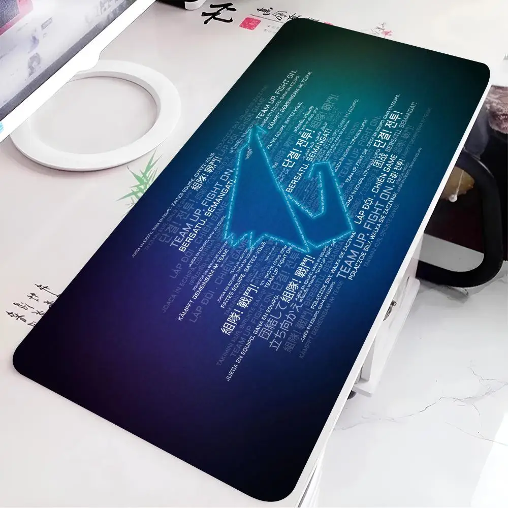 جيجابايت AORUS ماوس الوسادة أنيمي لعبة ماوس منصات cs lol XXL المنزل HD الكمبيوتر مكتب الحصير السجاد ألعاب مكتب كمبيوتر محمول بنين بنات فراي