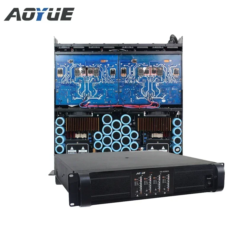 

NEW DS-22Q class td power amplifier 4 channel dj amplifier 10000 watt subwoofer amplifier module