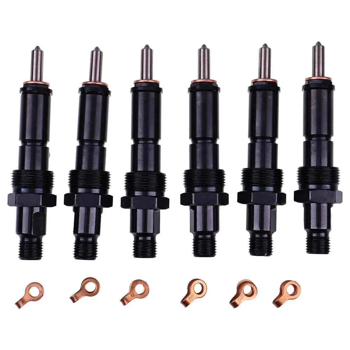 6Pcs Fuel Injector 4940785 for Cummins Engine 4B3.9 B5.9 6B5.9 6BT5.9